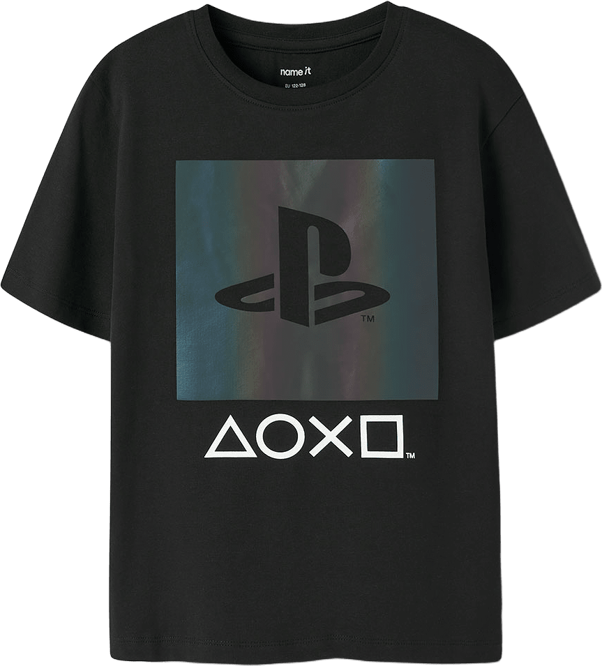 NKMOREL T-shirt PS, från Name It, i färgen Black.