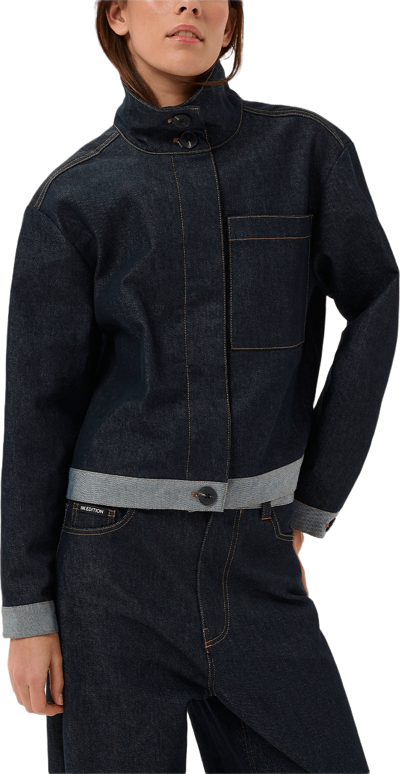 DEIRDRAIW JACKET, från Inwear, i färgen Dark Blue Denim.