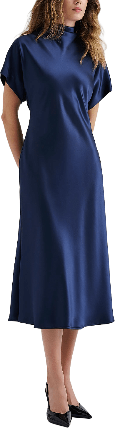 Malina Alivia Midi Dresses, från Malina, i färgen Dark Blue.