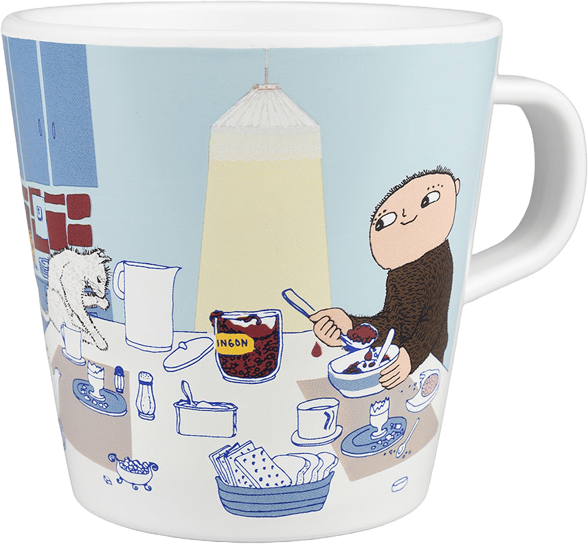 Alfons Åberg, Mugg med handtag, från ALFONS ÅBERG, i färgen Multi.