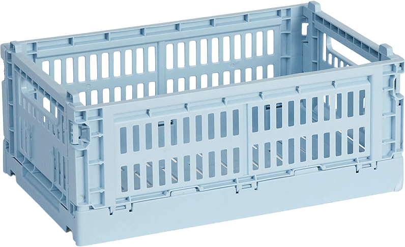 HAY Colour Crate Small Soft blue, från HAY, i färgen Soft Blue.