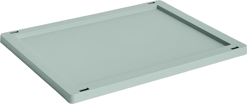 HAY Colour Crate Lid Plastic Medium Sage green, från HAY, i färgen Sage Green.