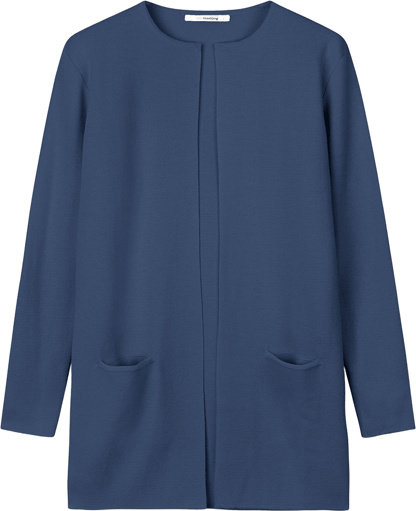 Cardigan Vera, från Sibin Linnebjerg, i färgen Midnight Blue.