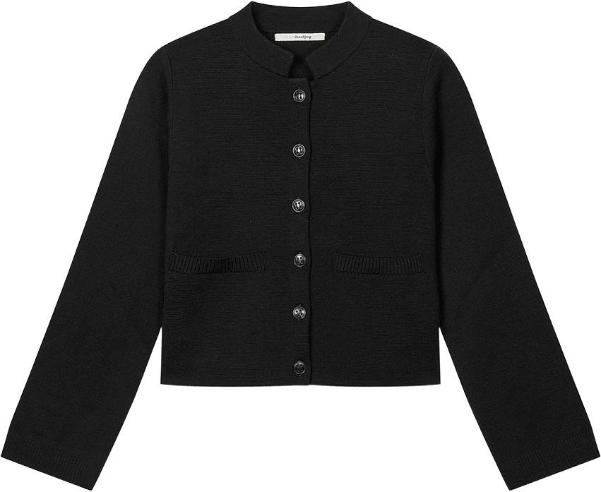 SENA CARDIGAN, från Sibin Linnebjerg, i färgen Black.