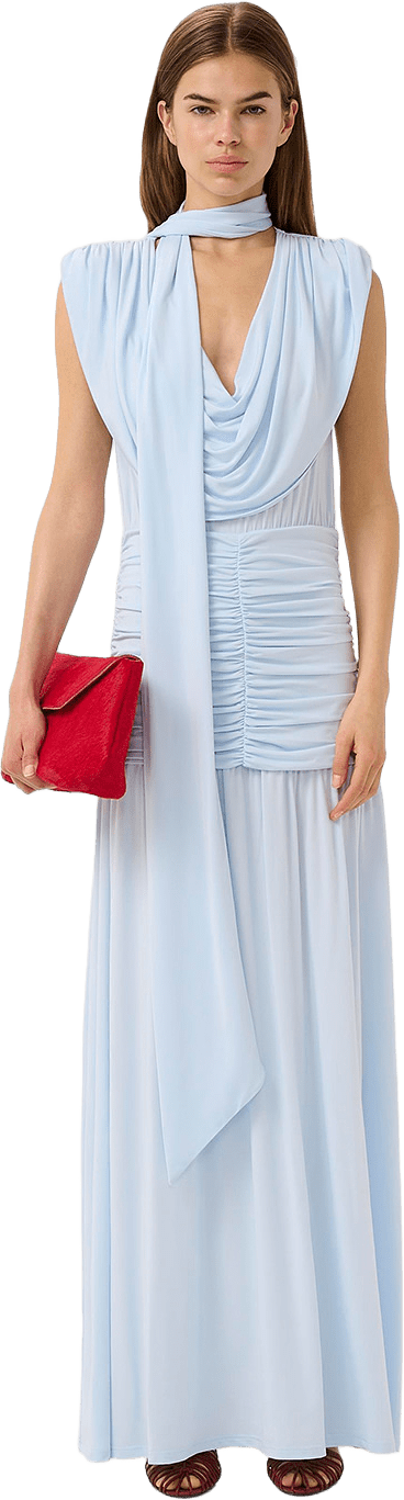 Laily Dress, från Gestuz, i färgen Blue Finch.