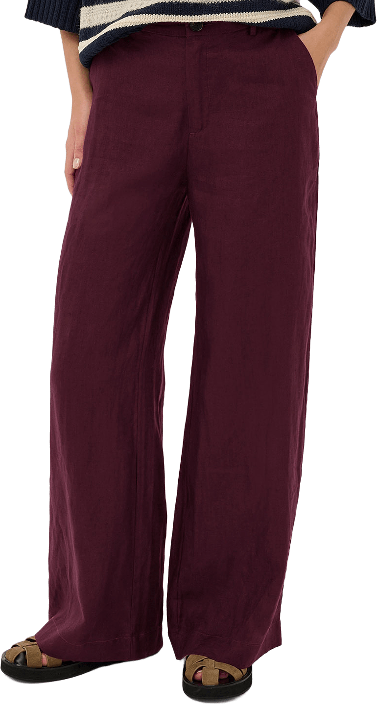 NinnesPW PA Trousers, från Part Two, i färgen Fig.