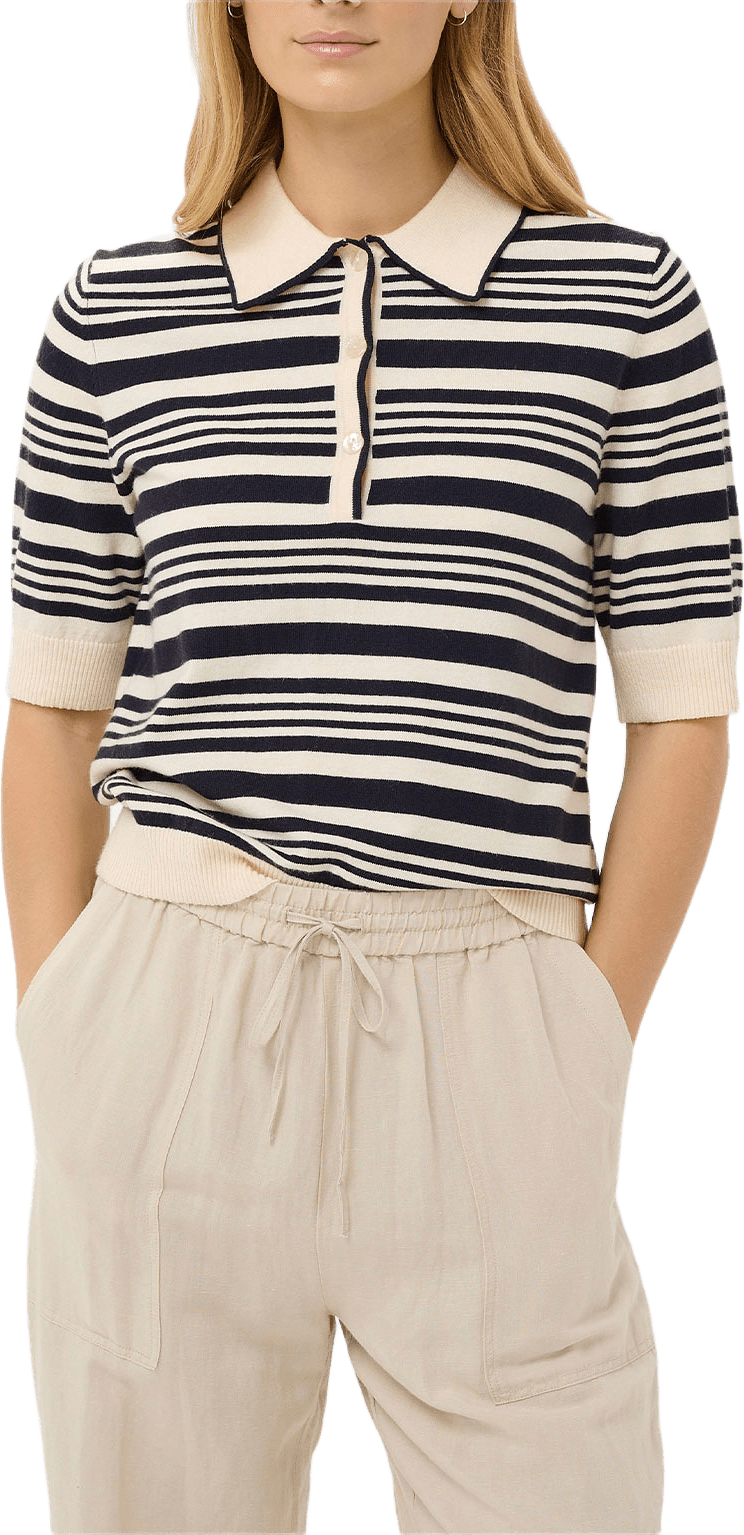 AnettiPW PU, från Part Two, i färgen Dark Blue Irregular Stripe.