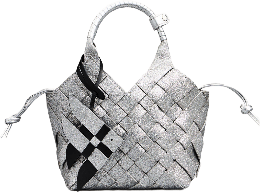 Misu Mini Handbag, från Cala Jade, i färgen Sparkling Silver.