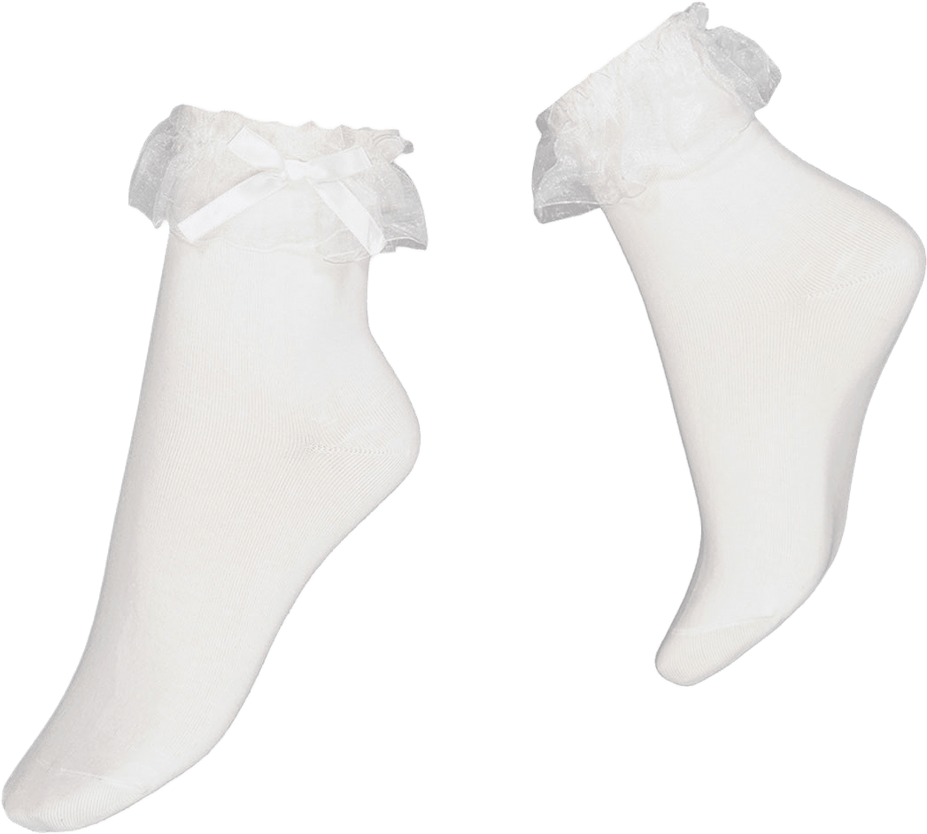 Vogue Chloe Crew Sock, från Vogue, i färgen Off-white.