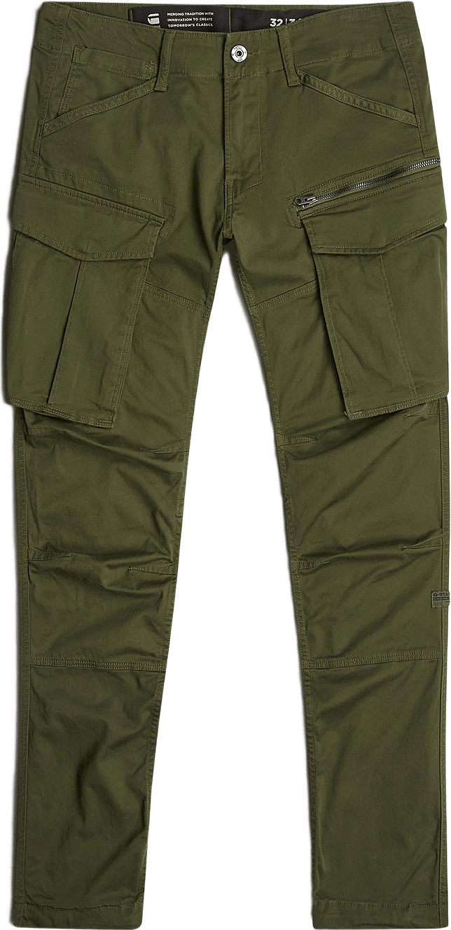 Rovic Zip 3D Regular Tapered, från G-Star, i färgen Dk Bronze Green.