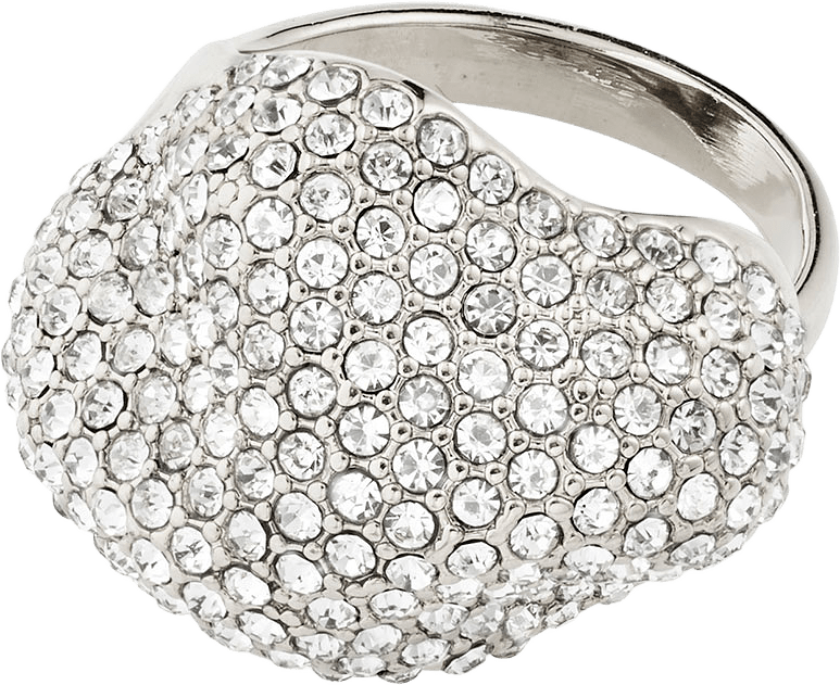 LAEL ring silver-plated, från Pilgrim, i färgen Silver Plated.
