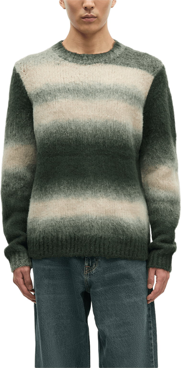 Safabio sweater 15869, från SAMSOE SAMSOE, i färgen Ombre Gray St.