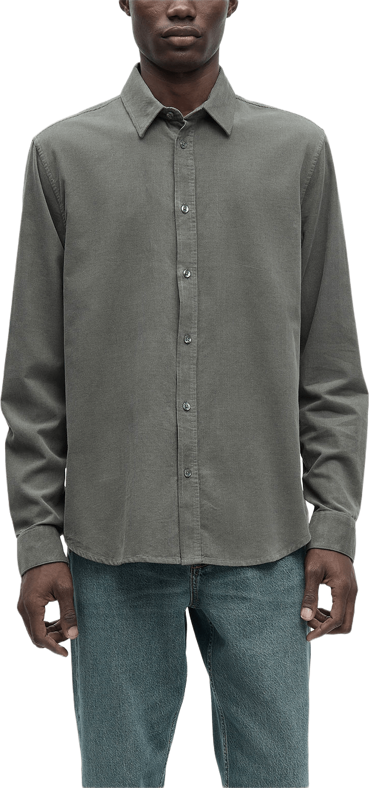 Saliam NX shirt 10504, från SAMSOE SAMSOE, i färgen Castor Gray.