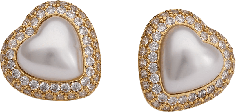 Athena earrings - Ivory, från Lily and Rose, i färgen Ivory.