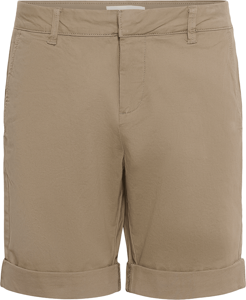 HanijanPW Shorts, från Part Two, i färgen Desert Taupe.