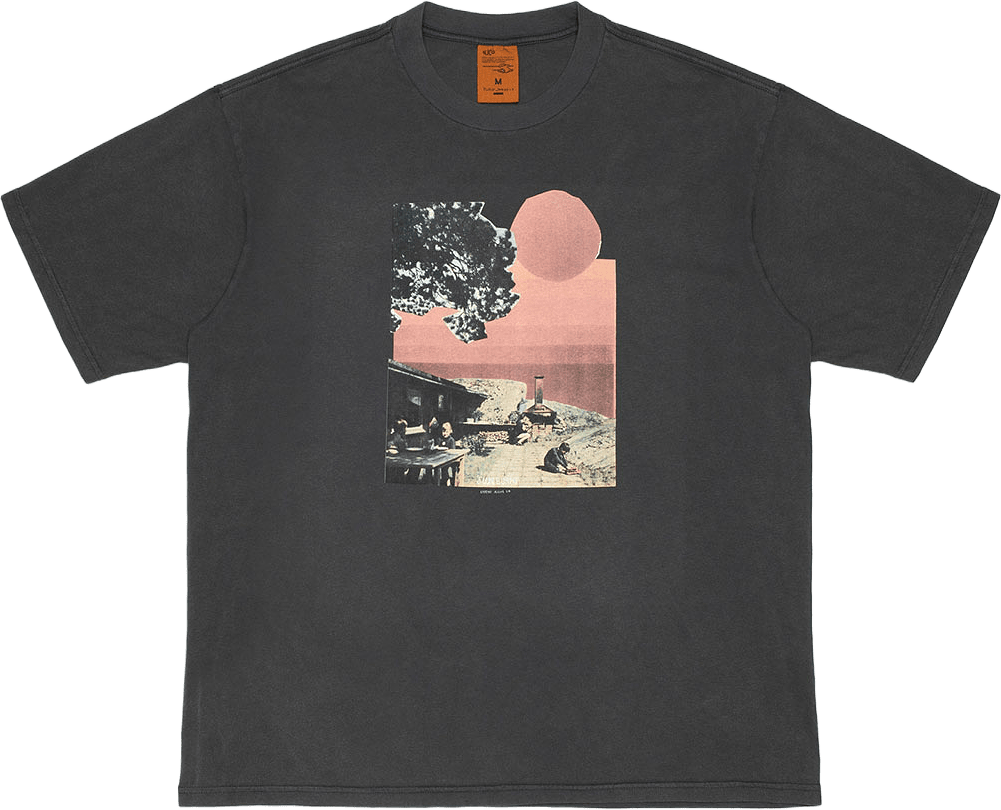 Koffe Sunburns T-Shirt, från Nudie Jeans, i färgen Antracite.
