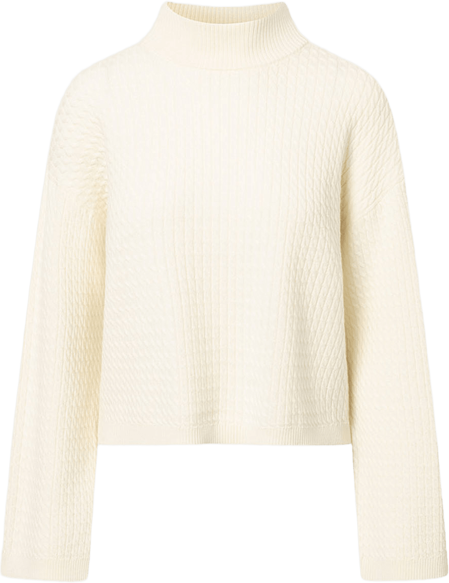 Erika Knitted Sweater, från Twist & Tango, i färgen Off White.