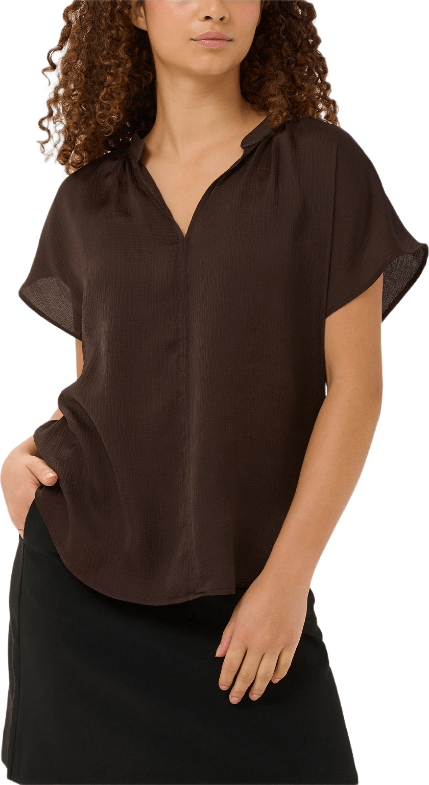 SLParis Blouse, från Soaked In Luxury, i färgen Mole'.