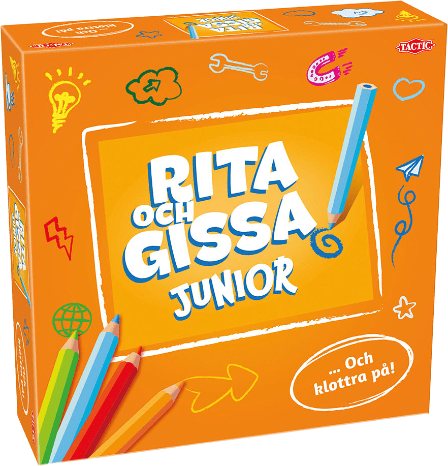 Tactic Rita och Gissa junior, från TACTIC, i färgen Cmyk.