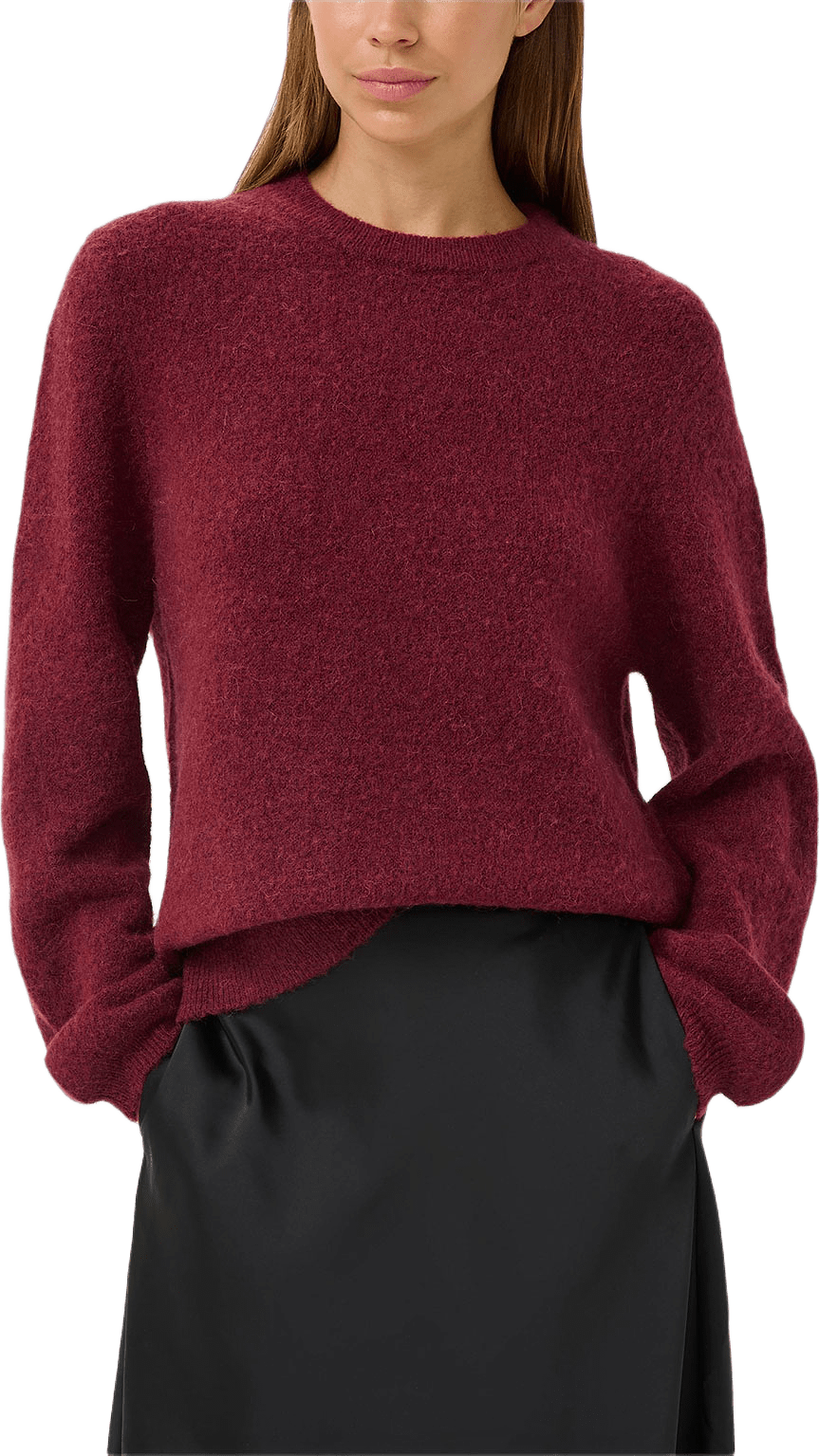 HarrietIW Pullover, från Inwear, i färgen Tawny Port.