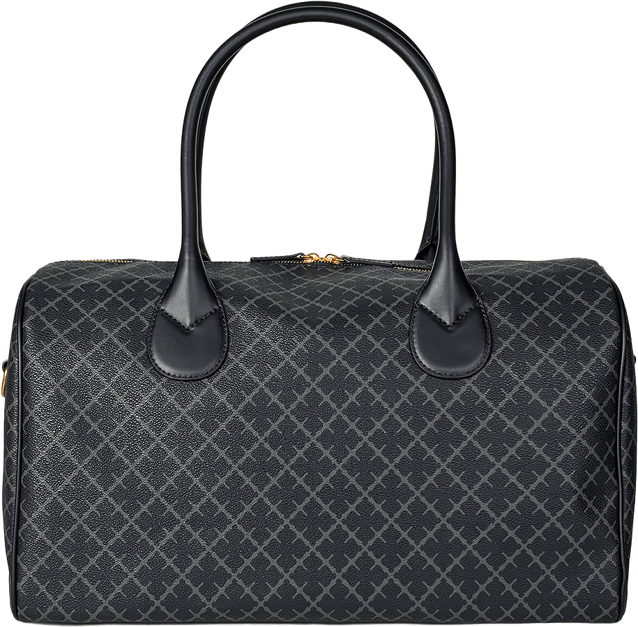 Lullu liten reseväska, från By Malene Birger, i färgen Charcoal.