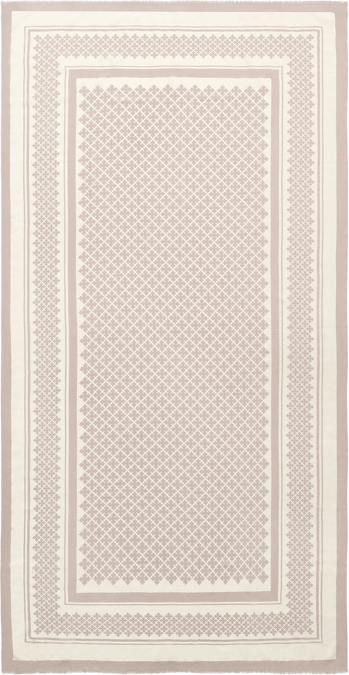 Julee ullhalsduk, från By Malene Birger, i färgen Feather.