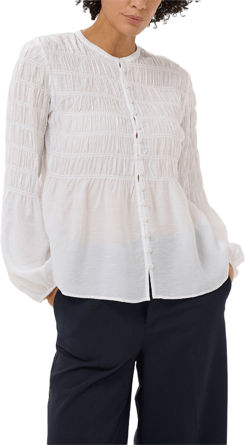 SiffePW Shirt, från Part Two, i färgen Bright White.