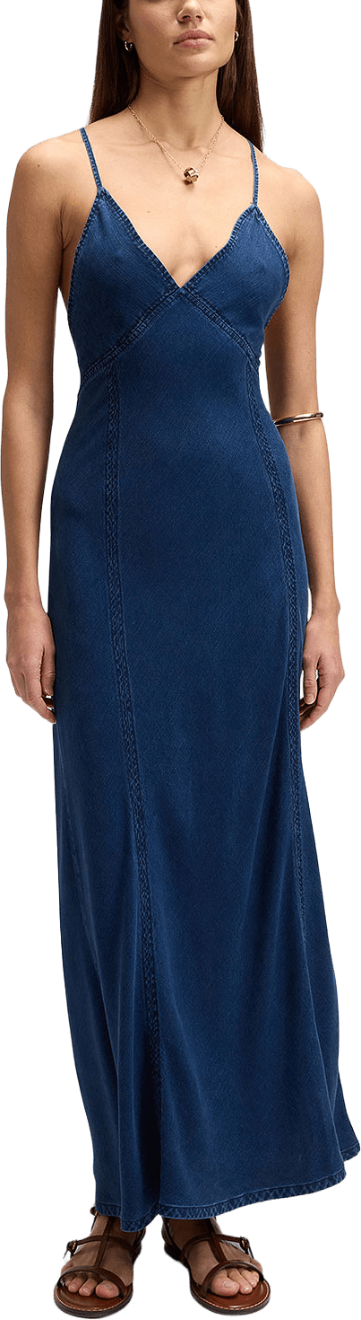 Slip Dress, från Lee, i färgen Frozen In Time.