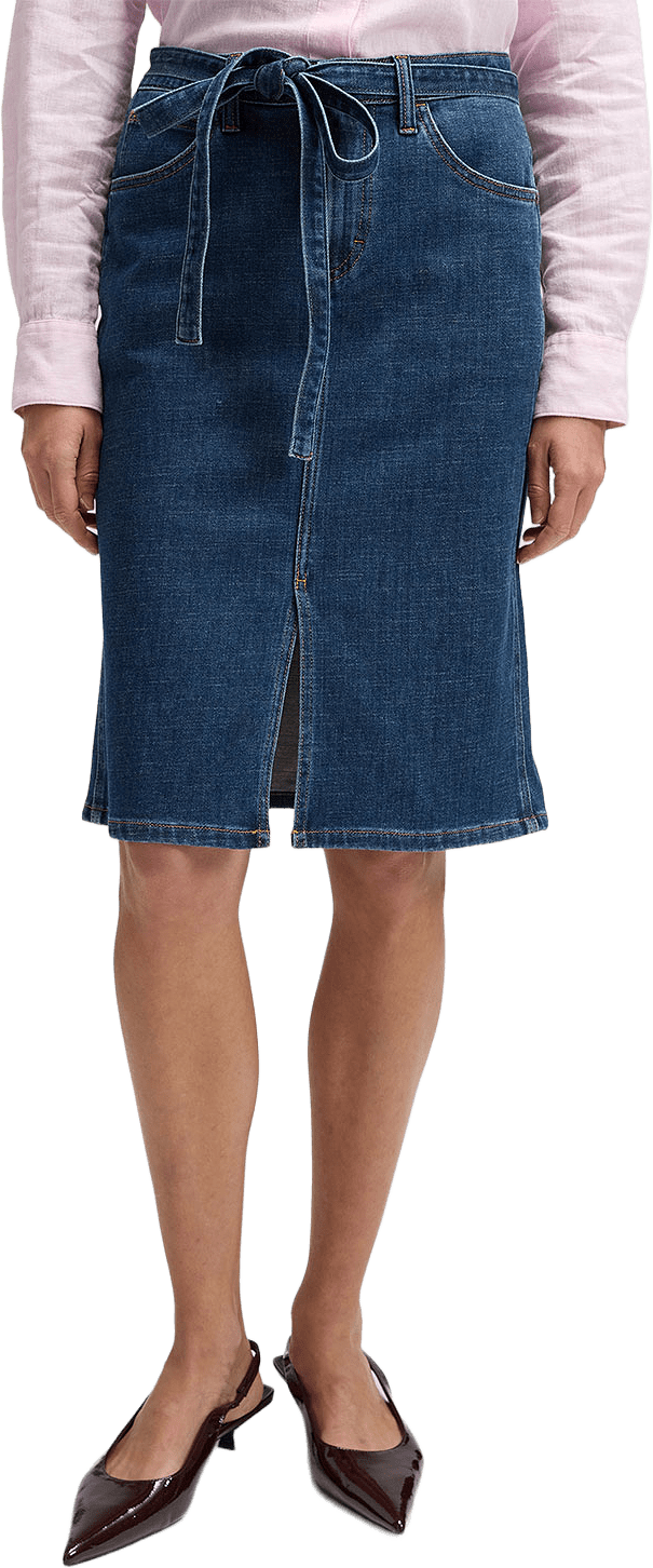 Midi Skirt With Bow, från Lee, i färgen Seaside Trip.