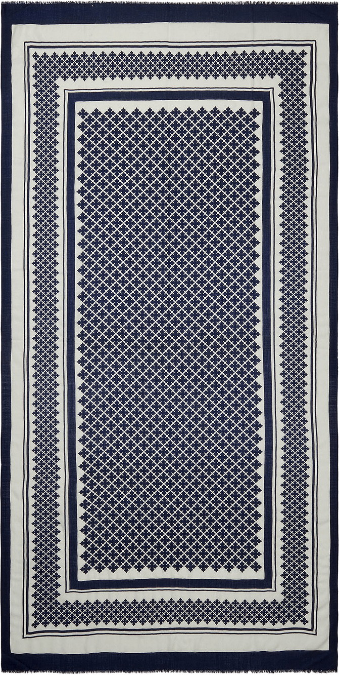 Julee ullhalsduk, från By Malene Birger, i färgen Night Sky.