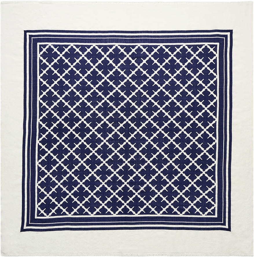 Cornelis ullscarf, från By Malene Birger, i färgen Night Sky.