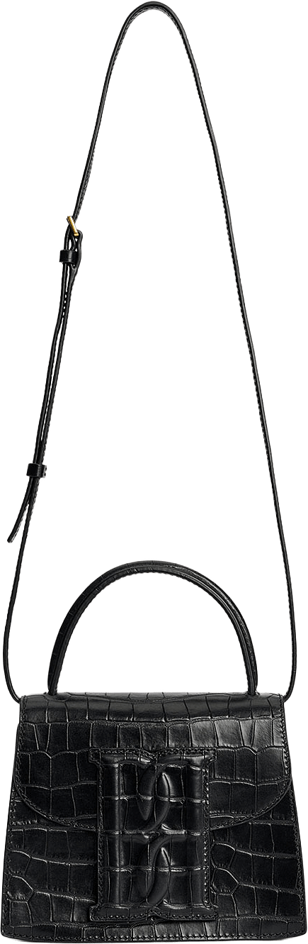 Ramil läderväska, från By Malene Birger, i färgen Black.