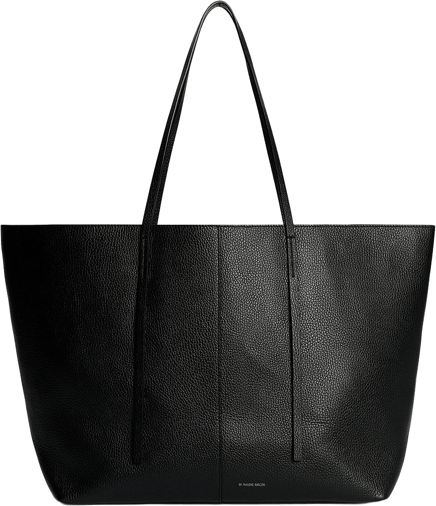 Abilla läderväska, från By Malene Birger, i färgen Black.