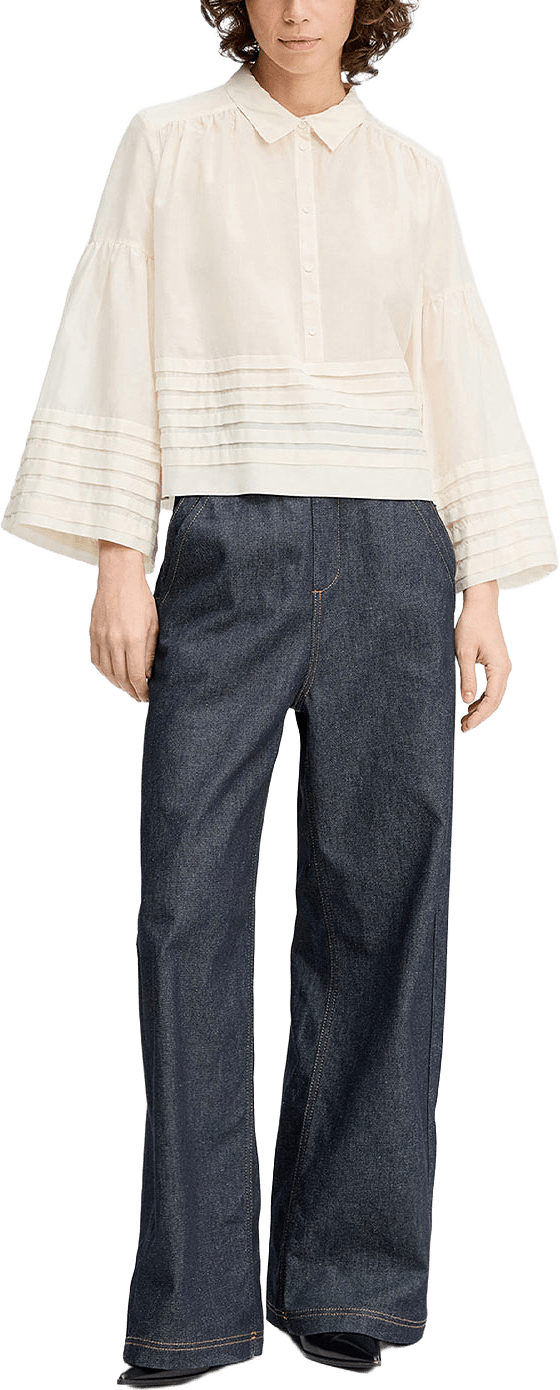 ROSALIN Blouse, från Munthe, i färgen Ivory.