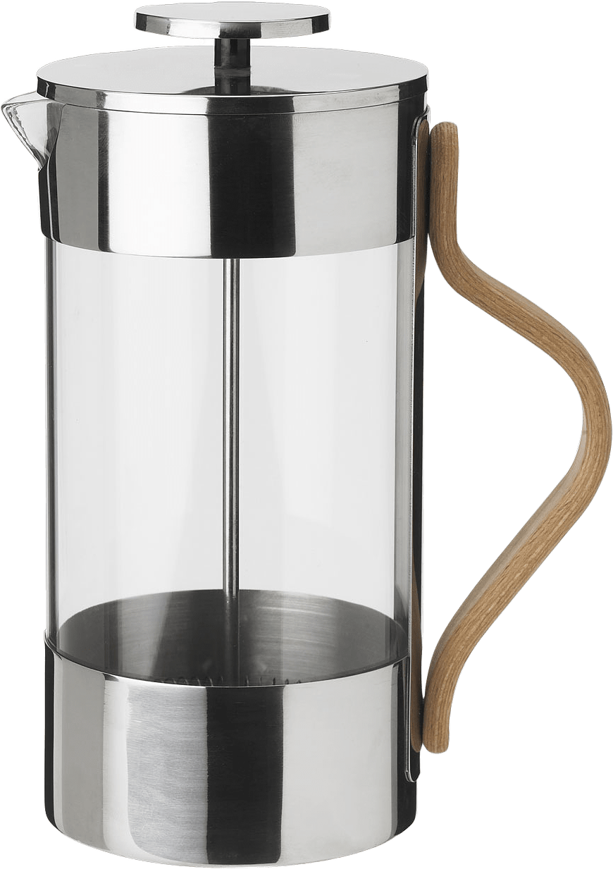 Emma presskanna 1 l. steel, från Stelton, i färgen Steel.