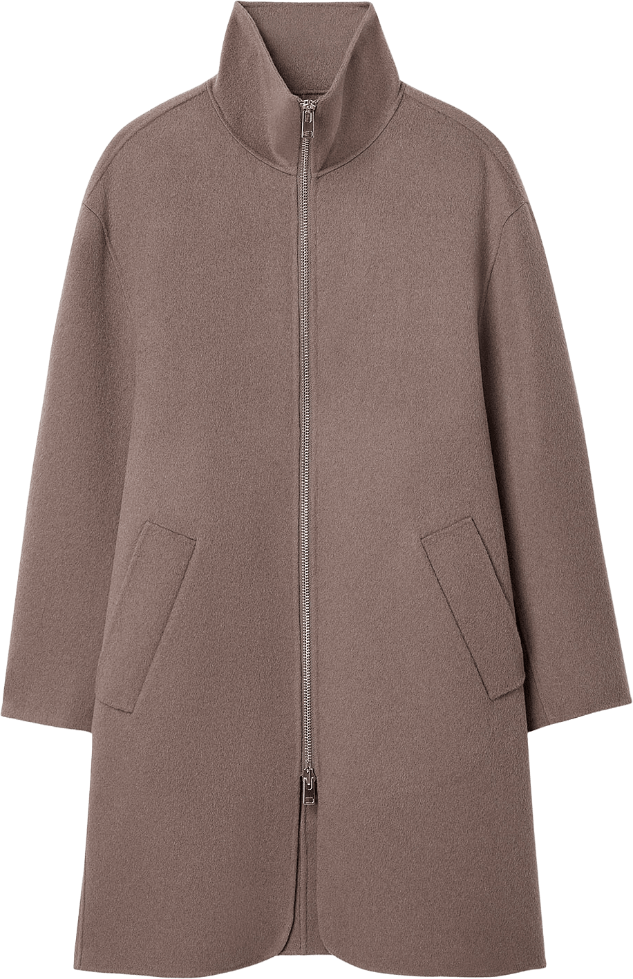 Dafina Coat, från Filippa K, i färgen Taupe Grey.