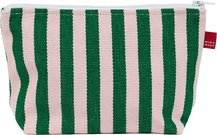 JOSEFIN Necessär S, grön/ljusrosa, från A World of Craft, i färgen Grön/Ljusrosa.