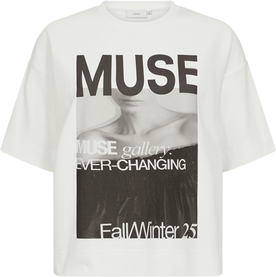 CMMUSE Tee, från Copenhagen Muse, i färgen Jet Stream.