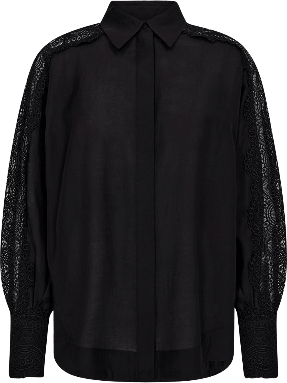 CMMOLLY Shirt, från Copenhagen Muse, i färgen Black.