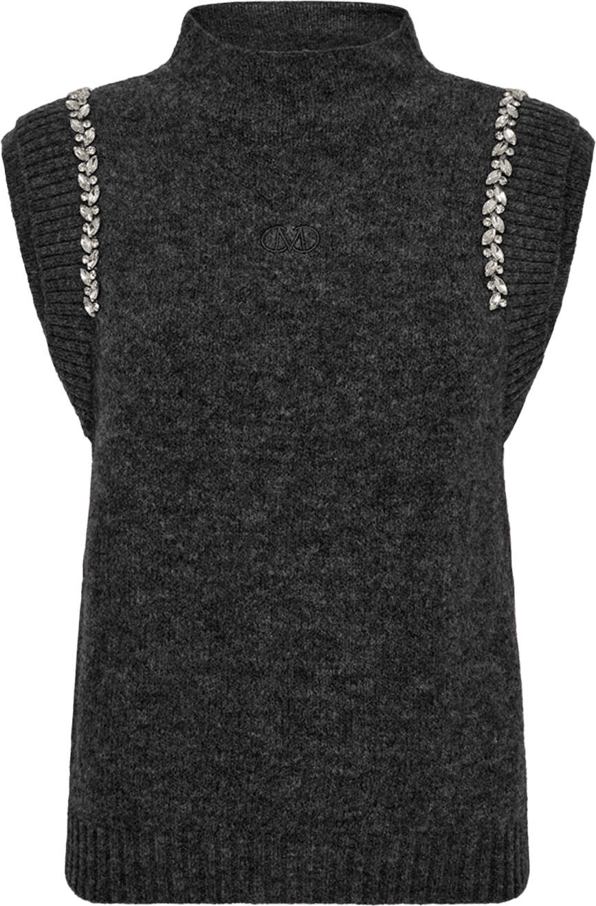 CMIBRA Waistcoat, från Copenhagen Muse, i färgen Dark Grey Melange.