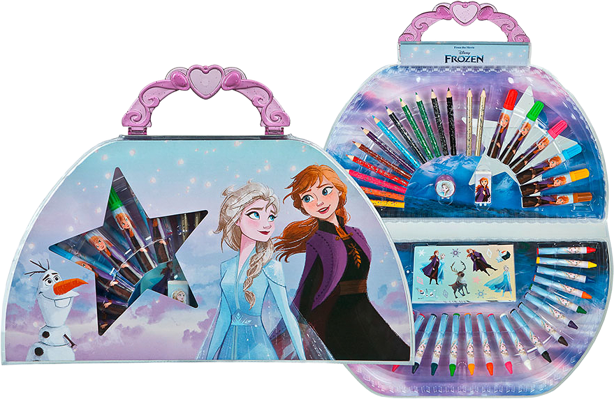Frozen Målarväska, från Disney, i färgen Mukticolore.