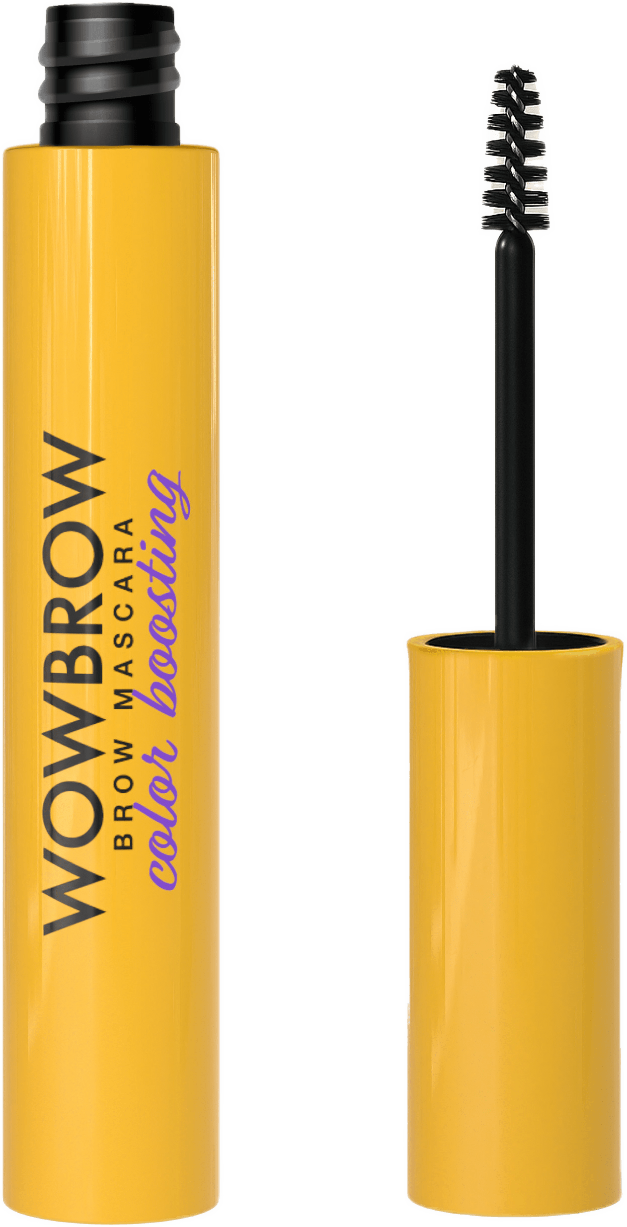 Color Boosting Brow Mascara / Medium brown, från WOWBROW, i färgen Dark Brown.