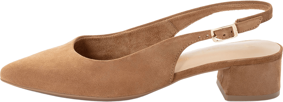 Pumps, från Tamaris, i färgen Cognac.