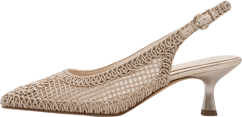 Pumps, från Tamaris, i färgen Light Gold.