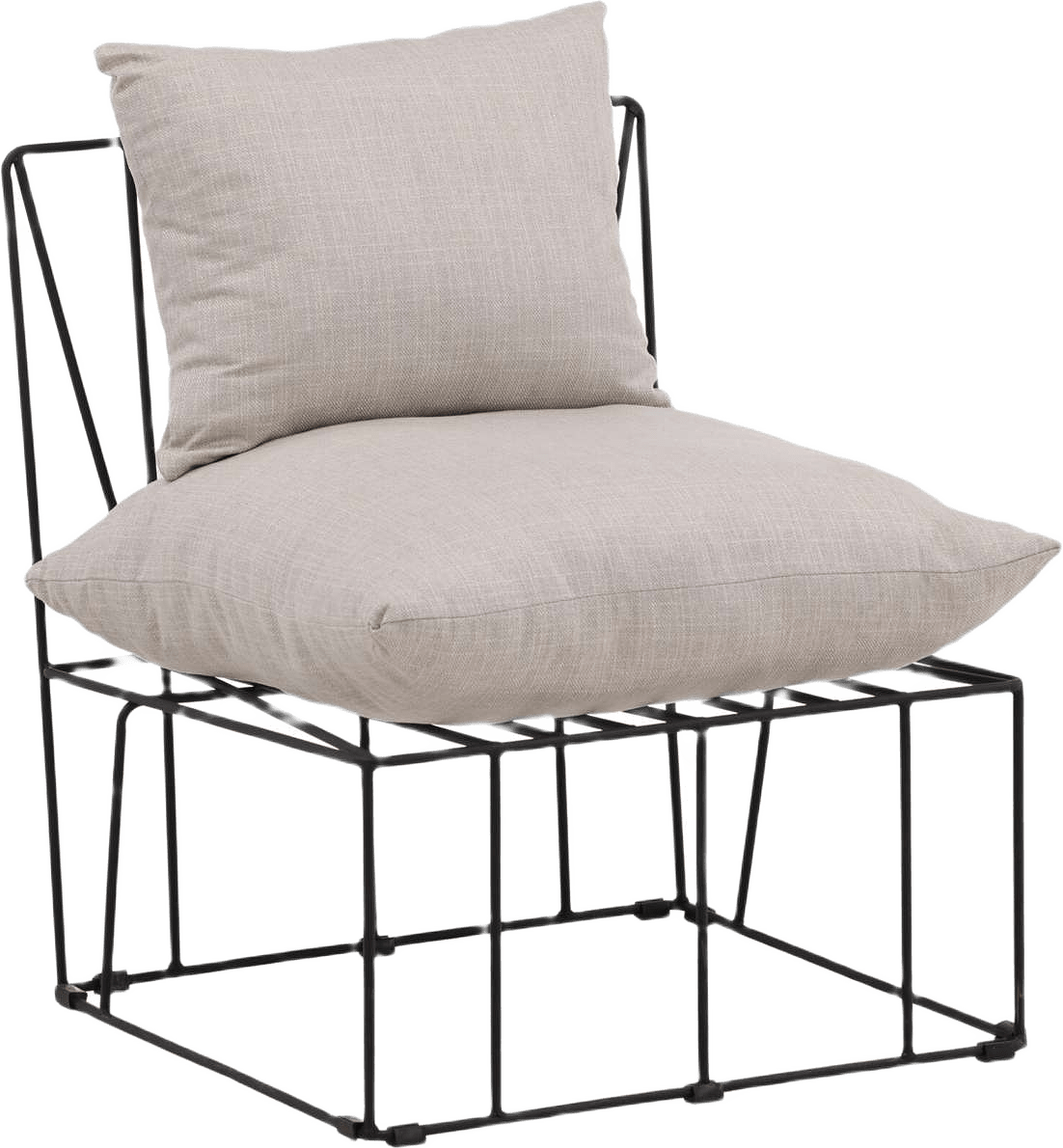Livonia Loungestol, från Venture Home, i färgen beige.