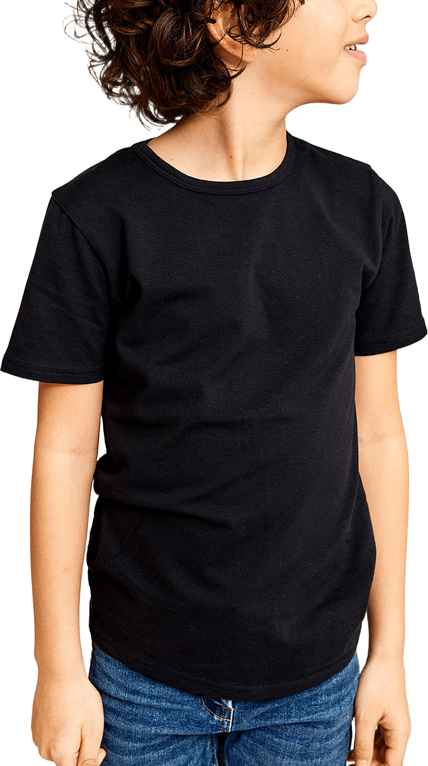 NKMT-SHIRT SLIM 2P, från Name It, i färgen Black.