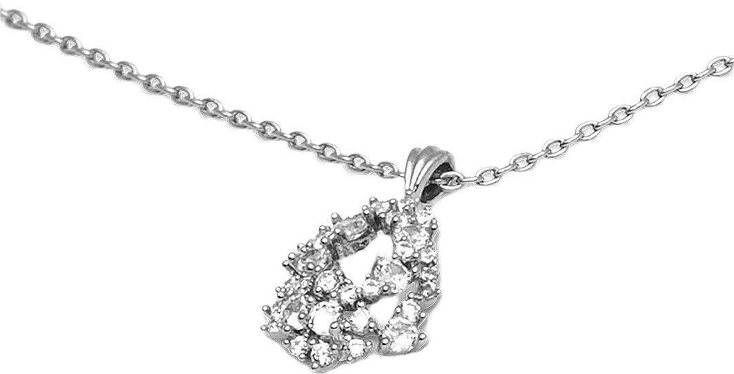 Petite Miss Alice necklace, från Lily and Rose, i färgen Crystal2.