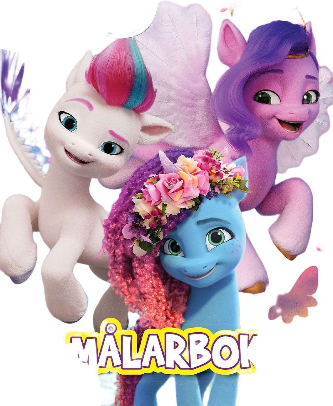 MÅLARBOK MY LITTLE PONY, från KÄRNAN.