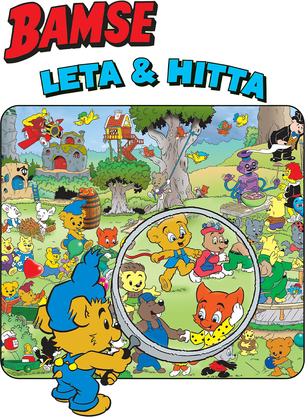 PYSSELBOK BAMSE LETA OCH HITTA, från KÄRNAN.