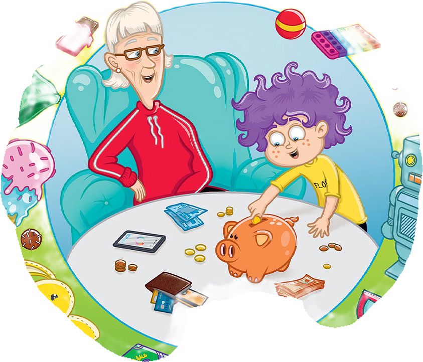 PYSSELBOK SMARTA BARN VI PRATAR PENGAR, från KÄRNAN.